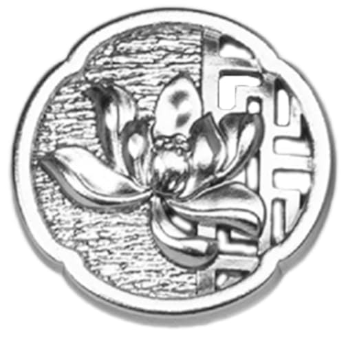 Vintage-Nähknopf, hohl, Blumenmuster, Metall, für Herren und Damen, Hemd, Mantel, Kleid, chinesische Kleidung, 18 mm, 20 mm, 23 mm, Uniform-Set von MALSSE