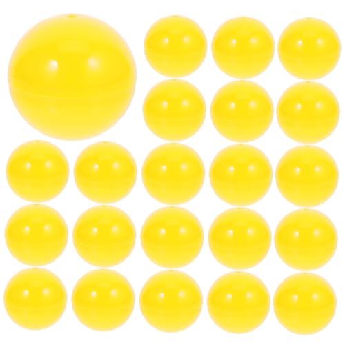 MALUGOGO 50 Stück gelbe Kunststoff-Lotteriebälle für Party, Tombola, Zeichnen, leichte PVC-Bälle für und Feier-Aktivitäten MALUGOGO 50 Stück gelbe Kunststoff-Lotteriebälle für Party, Tombola, Zeichnen, leichte PVC-Bälle für und Feier-Aktivitäten von MALUGOGO