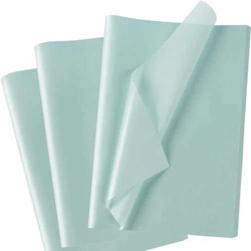 Seidenpapier 60 Blatt, Himmelblau Metallic für Geschenktüten und Geschenkverpackungen, Verpackungspapier für Hochzeiten, Geburtstage, Feiertage, Papierblumen, 50 x 35 cm Seidenpapier 60 Blatt, Himmelblau Metallic für Geschenktüten und Geschenkverpackungen, Verpackungspapier für Hochzeiten, Geburtstage, Feiertage, Papierblumen, 50 x 35 cm von MAMUNU