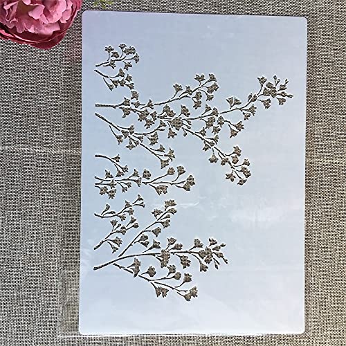 A4 29 cm Ginkgo-Blätter-Schablonen zum Malen auf Holz, Leinwand, Papier, Boden, lasergeschnittene Malschablone für Heimdekoration, Bastelprojekte A4 29 cm Ginkgo-Blätter-Schablonen zum Malen auf Holz, Leinwand, Papier, Boden, lasergeschnittene Malschablone für Heimdekoration, Bastelprojekte von MANGOUSONG