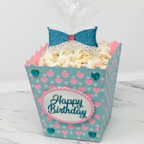 Metall-Stanzschablonen, 11,2 x 8,8 x 13 cm, Popcorn-Box, Metall-Stanzformen, Schablonen, Scrapbooking, Album, Karten, Dekoration Metall-Stanzschablonen, 11,2 x 8,8 x 13 cm, Popcorn-Box, Metall-Stanzformen, Schablonen, Scrapbooking, Album, Karten, Dekoration von MANGOUSONG