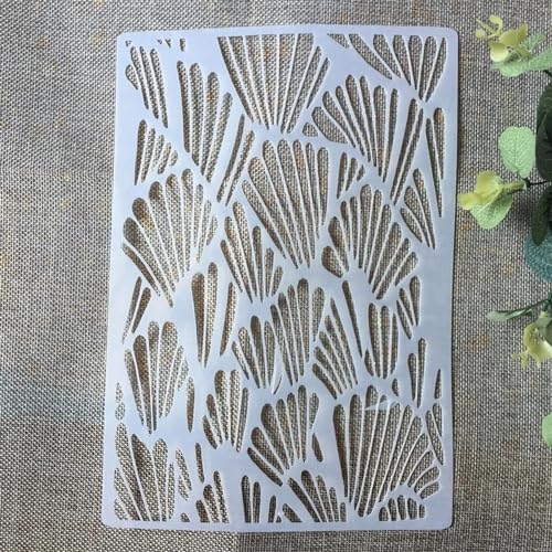 Schablonen zum Malen auf Holz, A4, 29 x 21 cm, Blättertextur, wiederverwendbare Zeichenvorlagen, Schablonen zum Malen an der Wand, Kartenherstellung, Heimdekoration Schablonen zum Malen auf Holz, A4, 29 x 21 cm, Blättertextur, wiederverwendbare Zeichenvorlagen, Schablonen zum Malen an der Wand, Kartenherstellung, Heimdekoration von MANGOUSONG