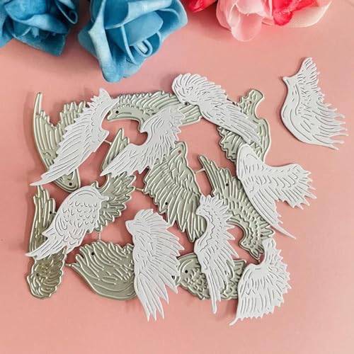 Stanzschablonen, 11,4 x 10,2 cm, Flügel, Engel, Dekoration, Metall, Stanzformen, Scrapbooking, Papier, Karten, Prägung, Handwerk Stanzschablonen, 11,4 x 10,2 cm, Flügel, Engel, Dekoration, Metall, Stanzformen, Scrapbooking, Papier, Karten, Prägung, Handwerk von MANGOUSONG