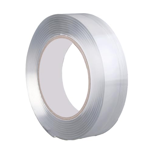 Doppelseitiges Klebeband, spurlos, transparent, strapazierfähig, starkes Klebeband für Fotos, Poster, Teppich, Büro, Küche, Dekorationsband, 10 m Doppelseitiges Klebeband, spurlos, transparent, strapazierfähig, starkes Klebeband für Fotos, Poster, Teppich, Büro, Küche, Dekorationsband, 10 m von MANZURE