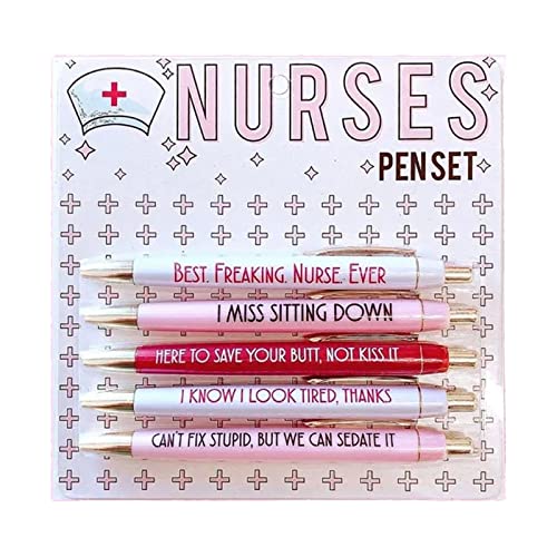 Nurse Pens Novelty Kugelschreiber zum Schreiben Schreibwaren Schule Bürobedarf Lustige Krankenschwester Stifte Lustige Krankenschwester Stifte Snarky Office Stifte Nurse Pens Novelty Kugelschreiber zum Schreiben Schreibwaren Schule Bürobedarf Lustige Krankenschwester Stifte Lustige Krankenschwester Stifte Snarky Office Stifte von MANZURE