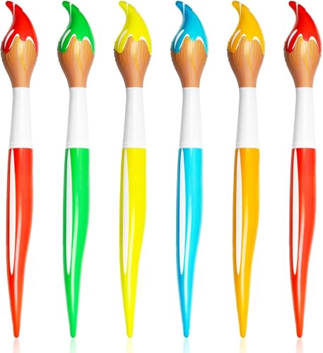 MAOSHYMS Aufblasbarer Bleistift,6 Stück Aufblasbaren Buntstift Großer Bleistift Ballon 105 cm für Schulen Klassenzimmer Kinderpartys Geschenke von MAOSHYMS