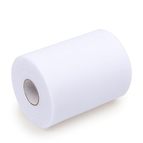 MAOYUTOU Tüll Stoff Rolle 92mx15 cm Weiß Tüll Hochzeit Hochzeit Dekoration Tisch Deko Tüllband für DIY Tutu Rock Handwerk Bogen Party Dekoration Crafts Geschen MAOYUTOU Tüll Stoff Rolle 92mx15 cm Weiß Tüll Hochzeit Hochzeit Dekoration Tisch Deko Tüllband für DIY Tutu Rock Handwerk Bogen Party Dekoration Crafts Geschen von MAOYUTOU