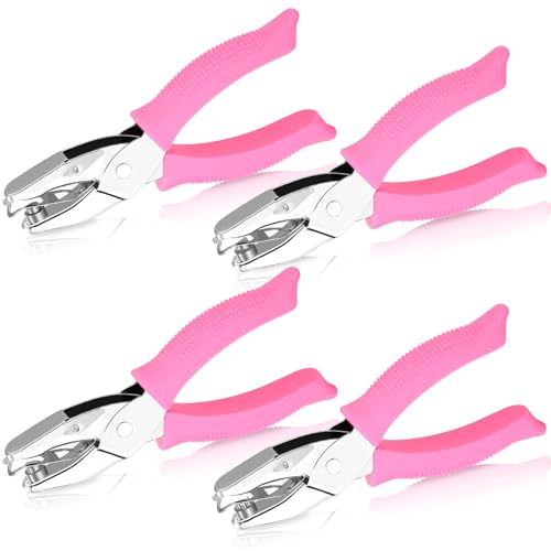 6 x rosa Lochstanzer zum Basteln mit 6 verschiedenen Formen 6 x rosa Lochstanzer zum Basteln mit 6 verschiedenen Formen von MAPVOLUT