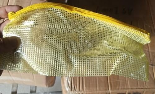 Kleine A6-Netztasche mit Reißverschluss von MAQIHAN