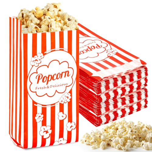 MAQIHAN Popcorn Tüten 200 stück - Popcorntüten Popcorn Tüten Maschinen Klein 200 Stück Movie Night Filmabende Papiertüten Zubehör Popcornmaschine Papier Behälter Snacktüten MAQIHAN Popcorn Tüten 200 stück - Popcorntüten Popcorn Tüten Maschinen Klein 200 Stück Movie Night Filmabende Papiertüten Zubehör Popcornmaschine Papier Behälter Snacktüten von MAQIHAN
