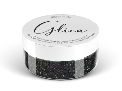 MARBLERS Black Magic Glimmerpulver in Kosmetikqualität, glitzernd, ungiftig, vegan, tierversuchsfrei, Lidschatten, Nagellack, Nagelkunst, Festival, Rave- und Party-Make-up, Körper und Gesicht, 4 g MARBLERS Black Magic Glimmerpulver in Kosmetikqualität, glitzernd, ungiftig, vegan, tierversuchsfrei, Lidschatten, Nagellack, Nagelkunst, Festival, Rave- und Party-Make-up, Körper und Gesicht, 4 g von MARBLERS