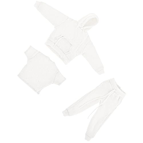 Detailliertes 3-teiliges Outfit für 1/12 Actionfigur, Soldat mit Kapuze, Hose und T-Shirts für Figuren, Puppen, Kleidung, Soldat Detailliertes 3-teiliges Outfit für 1/12 Actionfigur, Soldat mit Kapuze, Hose und T-Shirts für Figuren, Puppen, Kleidung, Soldat von MARCBUSE