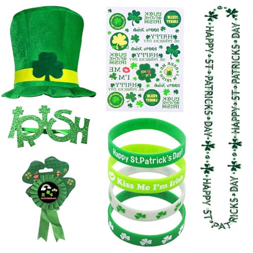 MARCBUSE Erwachsenen-Festival-Kostüm-Set, bequemes Festival-Hut, Brille und Armband, Kostüm-Set für Erwachsene, Motto-Party-Outfit MARCBUSE Erwachsenen-Festival-Kostüm-Set, bequemes Festival-Hut, Brille und Armband, Kostüm-Set für Erwachsene, Motto-Party-Outfit von MARCBUSE