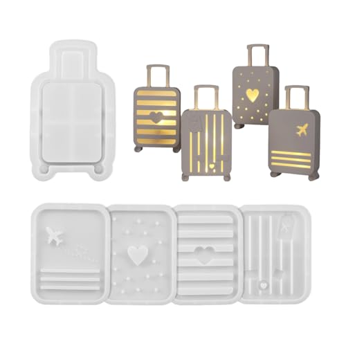 Silikon-Reisekoffer-Form für handgefertigte Schmuck-Organizer, Schatten, Lichtdekorationen, Epoxidharz, Gips, Zement, Basteln, Koffer-Design, Bastelformen Silikon-Reisekoffer-Form für handgefertigte Schmuck-Organizer, Schatten, Lichtdekorationen, Epoxidharz, Gips, Zement, Basteln, Koffer-Design, Bastelformen von MARCBUSE