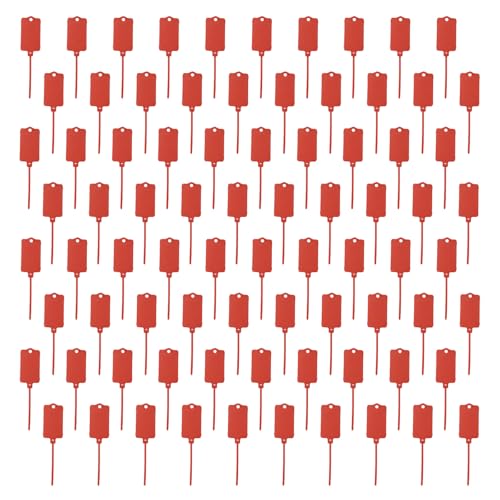 Zarte Etiketten zum Aufhängen von Tickets zum Verpacken, Versiegeln von Pflanzen, Kindergartenmarkierungen und Aufbewahrung, zum Aufhängen, 80 Stück Zarte Etiketten zum Aufhängen von Tickets zum Verpacken, Versiegeln von Pflanzen, Kindergartenmarkierungen und Aufbewahrung, zum Aufhängen, 80 Stück von MARCBUSE