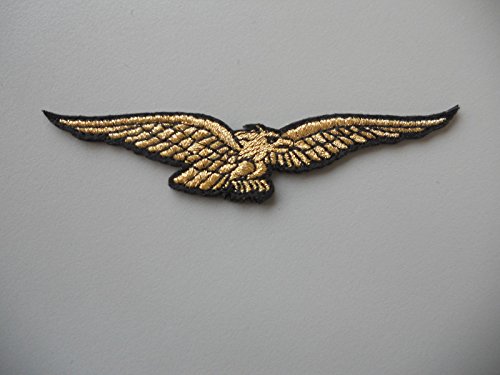 Patch, Aufnäher bestickt Bügelbild,,MOTO GUZZI AQUILA ORO TOPPA PATCH RICAMATA TERMODESIVA CM 10X2 ,, Patch, Aufnäher bestickt Bügelbild,,MOTO GUZZI AQUILA ORO TOPPA PATCH RICAMATA TERMODESIVA CM 10X2 ,, von MAREL
