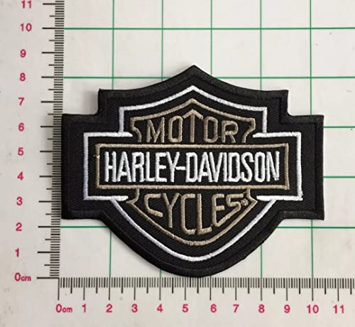Aufn?her Harley Davidson Modell Silber Bar & Shield cm 10,2 x 8,5 Replica -1309 von MAREL