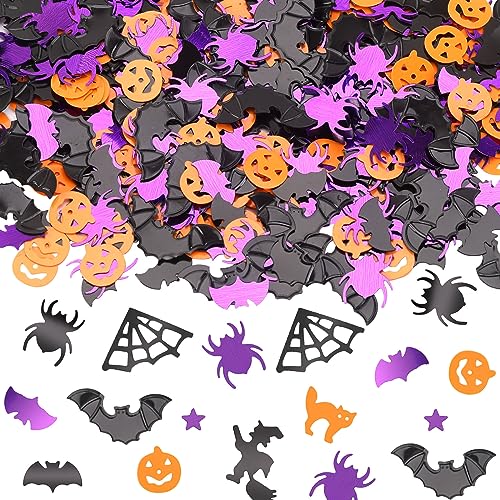 Halloween Konfetti Halloween Party Dekorationen Glitzer Tisch Streukonfetti Kürbis Spinne Fledermaus Geist Hexe Halloween Party Dekor 120g Halloween Konfetti Halloween Party Dekorationen Glitzer Tisch Streukonfetti Kürbis Spinne Fledermaus Geist Hexe Halloween Party Dekor 120g von MARFOREVER