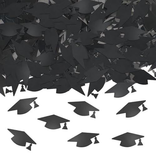 MARFOREVER Abschlusskappen-Konfetti, Klasse 2025, schwarze Kappen, Abschlussfeier, Party-Dekorationen, Tischkonfetti für 2025, Abschlussfeier, Themenveranstaltungen, Zubehör, Congrats Grade 2025, MARFOREVER Abschlusskappen-Konfetti, Klasse 2025, schwarze Kappen, Abschlussfeier, Party-Dekorationen, Tischkonfetti für 2025, Abschlussfeier, Themenveranstaltungen, Zubehör, Congrats Grade 2025, von MARFOREVER