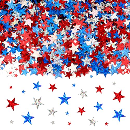 MARFOREVER Rot Weiß und Blau Konfetti Glitzer Stern Tischkonfetti Union Jack Party Sparkle Pailletten Konfetti für Geburtstag Hochzeit Festival Weihnachten Dekoration MARFOREVER Rot Weiß und Blau Konfetti Glitzer Stern Tischkonfetti Union Jack Party Sparkle Pailletten Konfetti für Geburtstag Hochzeit Festival Weihnachten Dekoration von MARFOREVER