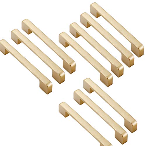 MARGUERASW 10 Stück Möbelgriffe Gold Küchengriffe 160mm lochabstand Griffe für Küchenschränke - Schrankgriffe Vintage Schubladengriffe Gold Schrank Griff Möbel Gold MARGUERASW 10 Stück Möbelgriffe Gold Küchengriffe 160mm lochabstand Griffe für Küchenschränke - Schrankgriffe Vintage Schubladengriffe Gold Schrank Griff Möbel Gold von MARGUERASW