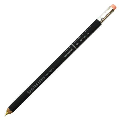 MARK´S Mechanical pencil with eraser Days, Black von MARK'S(マークス)