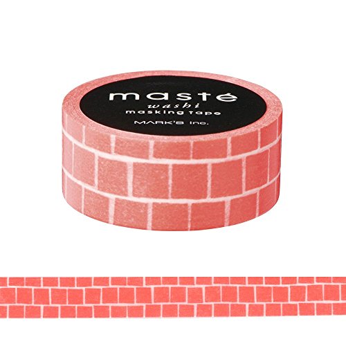 MARKS Klebebänder Modell Washi Tape Block Orange von MARK'S(マークス)