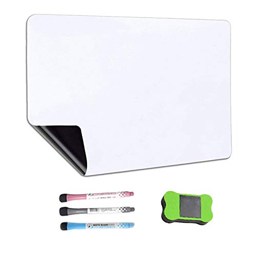 MARKELL Whiteboard-Kalender, magnetisch, trocken abwischbar, für Kühlschrank mit 3 Stiften und großem Radiergummi, für Notizen zur Wochenplanung MARKELL Whiteboard-Kalender, magnetisch, trocken abwischbar, für Kühlschrank mit 3 Stiften und großem Radiergummi, für Notizen zur Wochenplanung von MARKELL