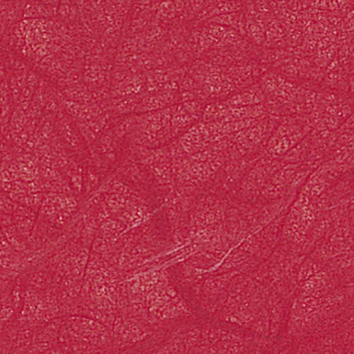 MARPAJANSEN Faserseide - Naturpapier aus Maulbeerbaumfasern - (22,5 x 32,5 cm, 25 Bogen, 25 g/m²) - rot von MARPAJANSEN