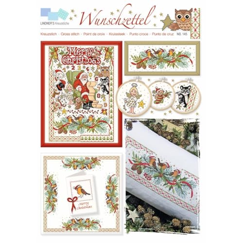 Lindner´s Kreuzstich Zählmuster Vorlage "Wunschzettel", 145 Lindner´s Kreuzstich Zählmuster Vorlage "Wunschzettel", 145 von Marussia