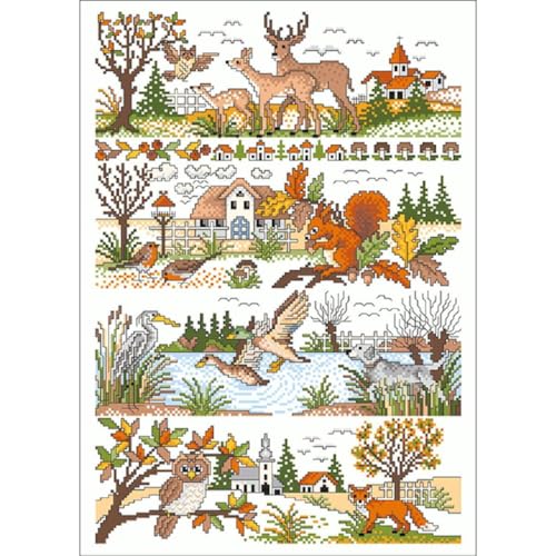 Lindner´s Kreuzstiche Zählmuster Vorlage "Herbstlandschaften", 112 Lindner´s Kreuzstiche Zählmuster Vorlage "Herbstlandschaften", 112 von Marussia