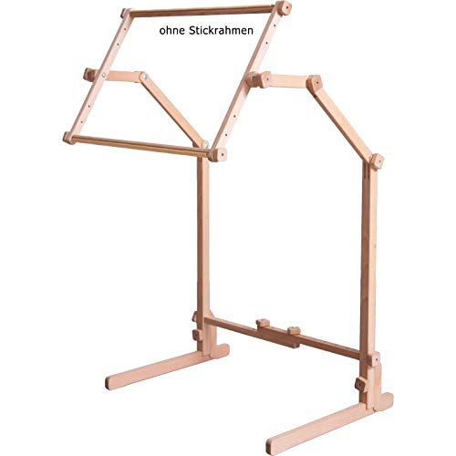 Stickständer / Bodenständer "Elbe" ohne Stickrahmen, verstellbar von MARUSSIA