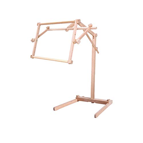 Stickständer / Bodenständer "Ems" mit Stickrahmen 30x48 cm, Holz, verstellbar Stickständer / Bodenständer "Ems" mit Stickrahmen 30x48 cm, Holz, verstellbar von MARUSSIA
