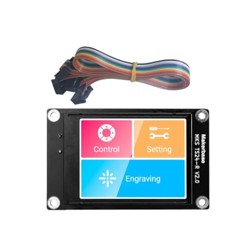 MARYS ELLEAY Twoeagles MKS DLC32 v2 32bits GRBL Offline Wifi Controller TS35-R LCD Display CNC3018 MAX PRO Upgrade Kits für CNC Lasergraviermaschine (MKS DLC32 TS35-Set3) von MARYS ELLEAY