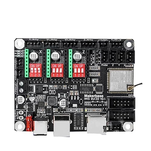 MARYS ELLEAY Twoeagles MKS DLC32 v2 32bits GRBL Offline Wifi Controller TS35-R LCD Display CNC3018 MAX PRO Upgrade Kits für CNC Lasergraviermaschine (MKS DLC32 TS35-Set4) von MARYS ELLEAY