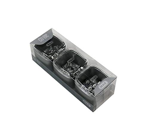 MAS Cubbie Premium 3er Box Büroklammern Set Silver MAS Cubbie Premium 3er Box Büroklammern Set Silver von MAS