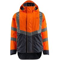 MASCOT® unisex Warnjacke Harlow orange, schwarzblau Größe 4XL von MASCOT®