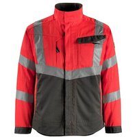 MASCOT® unisex Warnjacke Oxford  rot, anthrazit Größe L von MASCOT®