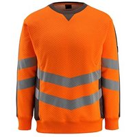 MASCOT® unisex Warnschutz-Langarmshirt Wigton  orange, dunkelanthrazit Größe XL von MASCOT®