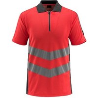 MASCOT® unisex Warnschutz Shirt Murton rot, dunkelanthrazit Größe 3XL von MASCOT®