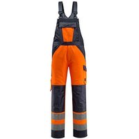 MASCOT® unisex Warnschutz-Latzhose Gosford orange, schwarzblau Größe 25 von MASCOT®