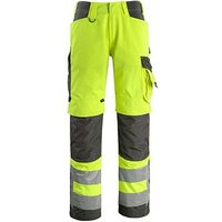 MASCOT® unisex Warnschutzhose Kendal  gelb, dunkelanthrazit Größe 52 von MASCOT®