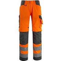 MASCOT® unisex Warnschutzhose Kendal  orange, dunkelanthrazit Größe 44 von MASCOT®