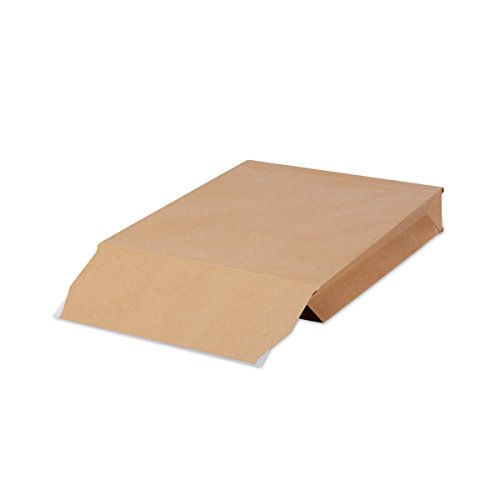 MASHPAPER 250 Faltentaschen Versandtaschen ohne Fenster braun DIN B5 176x250 mm mit Seitenfalte und Klotzboden von MASHPAPER