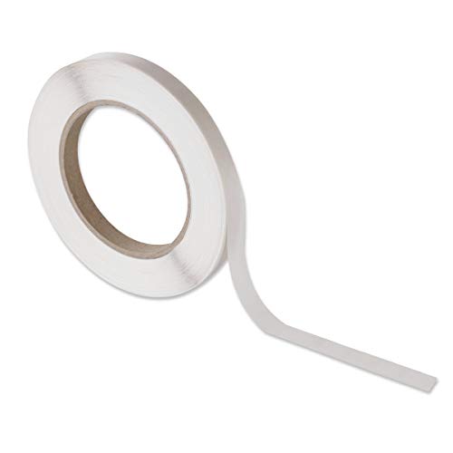 Doppelseitiges Klebeband 0,1 mm dick, stark klebend, mit Abziehkante (12 mm, 3 Rollen) von MASHPAPER