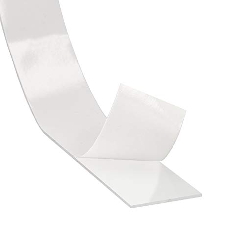 Doppelseitiges Klebeband 25 mm x 5 m Dicke: 1,0 mm transparent, stark klebend von MASHPAPER