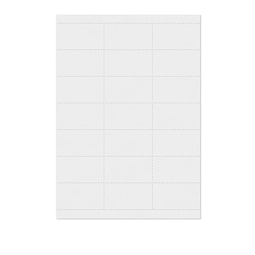 mashpaper Kopierpapier perforiert DIN A4 Karton weiß 21 Abschnitte 500 Blatt je Packung von MASHPAPER