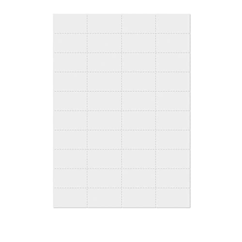 mashpaper Kopierpapier perforiert DIN A4 Karton weiß 40 Abschnitte 500 Blatt je Packung von MASHPAPER