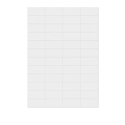 mashpaper Kopierpapier perforiert DIN A4 Karton weiß 48 Abschnitte 500 Blatt je Packung von MASHPAPER