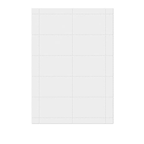 mashpaper Kopierpapier perforiert DIN A4 weiß Karton 100g/m² 10 Abschnitte à 86x54mm mashpaper Kopierpapier perforiert DIN A4 weiß Karton 100g/m² 10 Abschnitte à 86x54mm von MASHPAPER